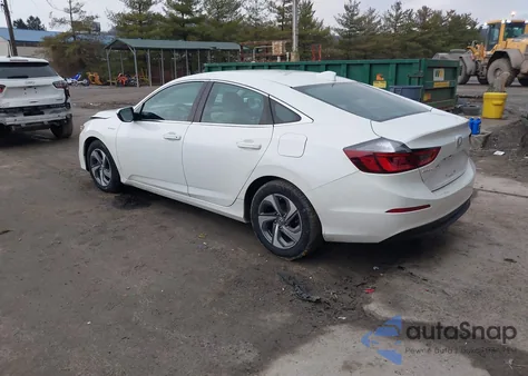 2019 Honda Insight Ex from USA, damaged, VIN 19XZE4F53KE034768